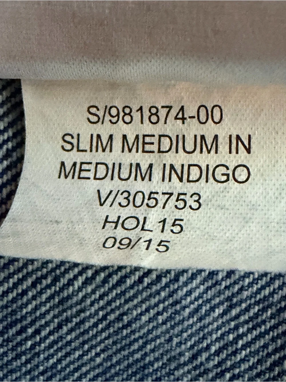 Gap 1969 Slim Fit Jeans | 34x34 | Medium Indigo Wash
